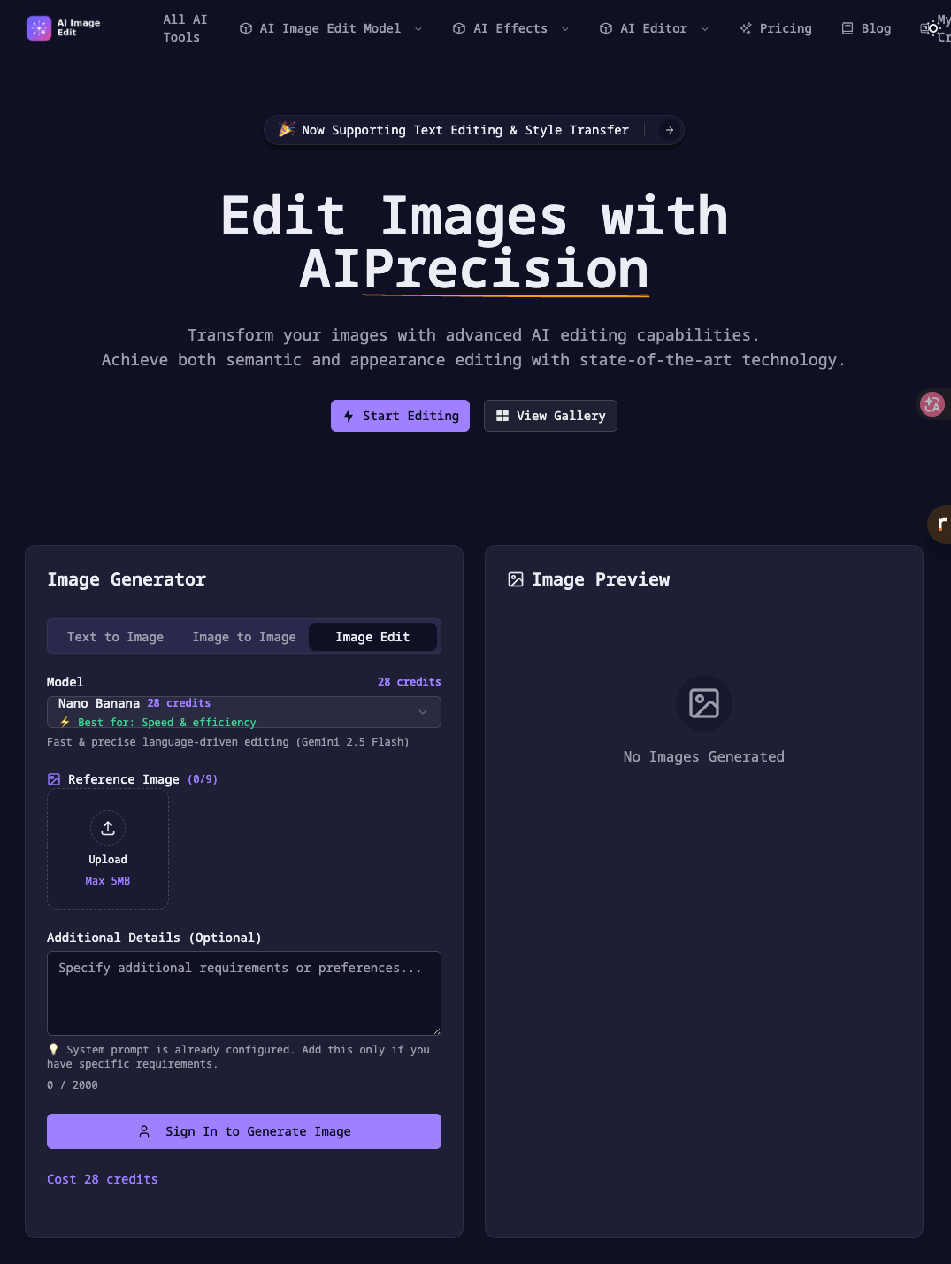 AI Image Edit - Edit Images Instantly with AI — No Photoshop Needed ...